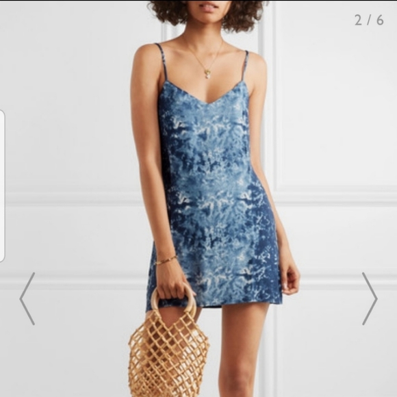 Reformation Dresses & Skirts - Reformation Seville Tie Dye Georgette Mini Dress